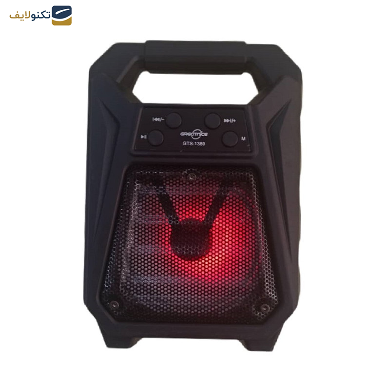 اسپیکر بلوتوثی قابل حمل مدل GTS-1389