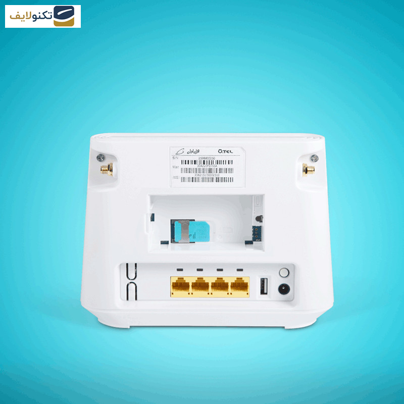 مودم روتر 4G همراه اول مدل Utel-L443 به همراه کارت فعالسازی سیمکارت اعتباری و 300 گیگابایت اینترنت مودم روتر 4G همراه اول مدل Utel-L443 به همراه کارت فعالسازی سیمکارت اعتباری و 300 گیگابایت اینترنت