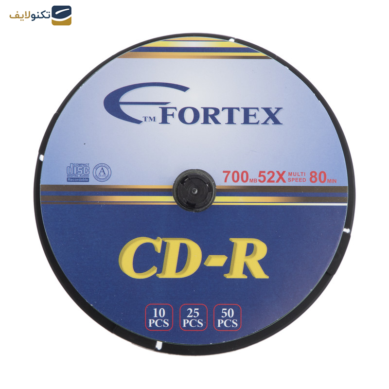 سی دی خام فورتکس مدل PC50MS بسته 50 عددی سی دی خام فورتکس مدل PC50MS بسته 50 عددی