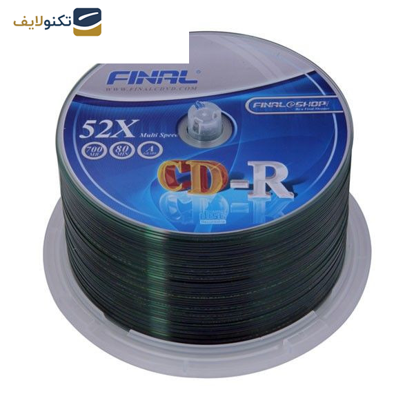 سی دی خام فینال مدل FC50 بسته 50 عددی سی دی خام فینال مدل FC50 بسته 50 عددی