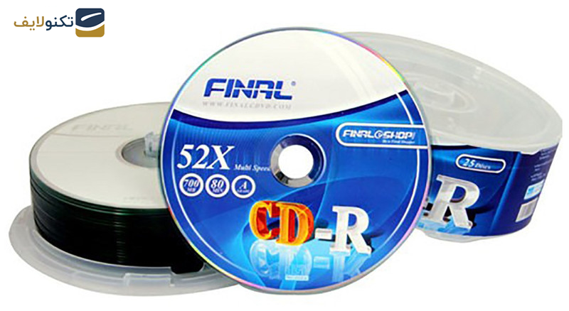 سی دی خام فینال بسته 50 عددی سی دی خام فینال بسته 50 عددی