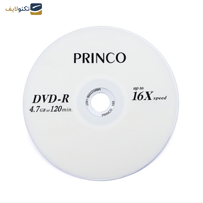 دی وی دی خام پرینکو مدل DVD-R بسته 50 عددی  دی وی دی خام پرینکو مدل DVD-R بسته 50 عددی