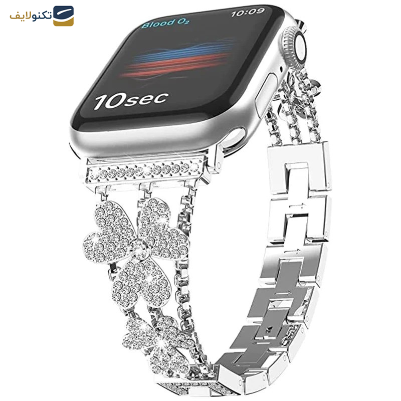 بند اپیکوی مدل Jasmine مناسب برای اپل واچ 42/44/45/49 میلی متری بند اپیکوی مدل Jasmine مناسب برای اپل واچ 42/44/45/49 میلی متری