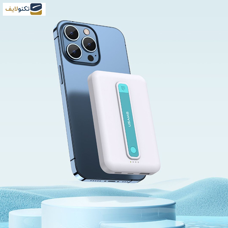 پاوربانک بی سیم یوسمز مدل US-CD173 ظرفیت 10000 میلی آمپرساعت پاوربانک بی سیم یوسمز مدل US-CD173 ظرفیت 10000 میلی آمپرساعت
