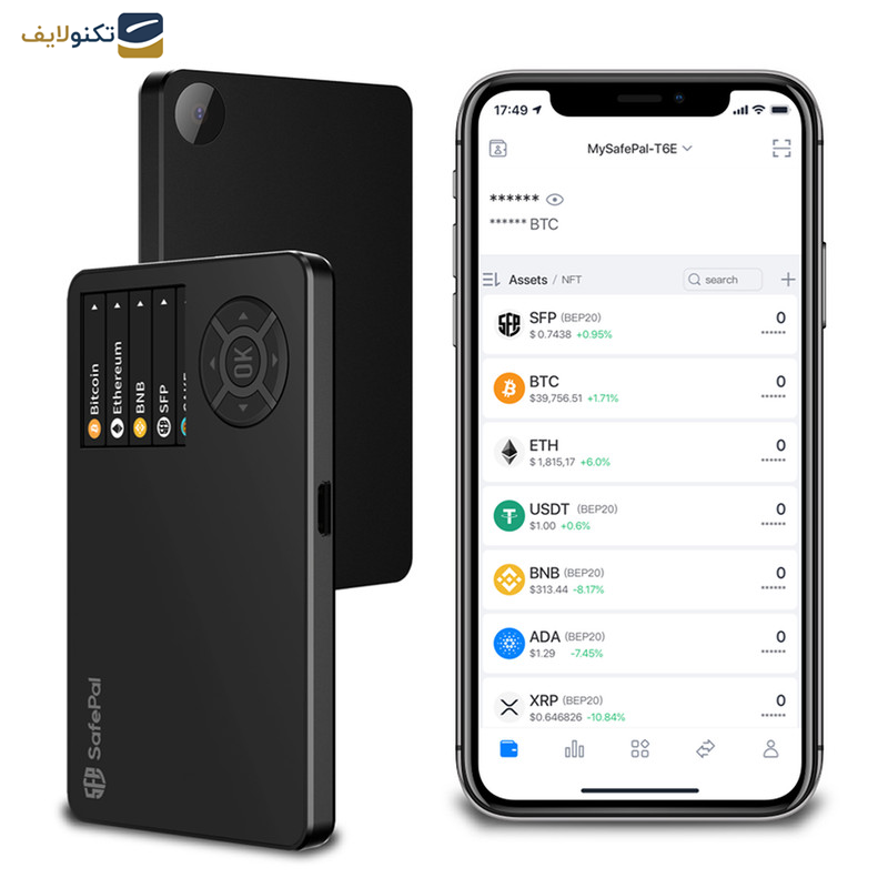 کیف پول سختافزاری سیف پال مدل S1 کیف پول سختافزاری سیف پال مدل S1