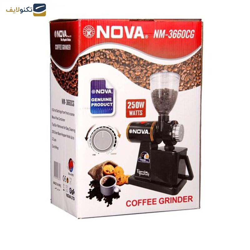 آسیاب قهوه نوا مدل Nm-3660CG آسیاب قهوه نوا مدل Nm-3660CG