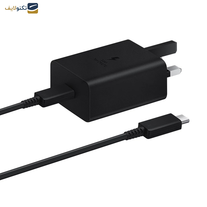 شارژر دیواری 45 وات سامسونگ مدل EP-T4510 به همراه کابل تبدیل USB-C شارژر دیواری 45 وات سامسونگ مدل EP-T4510 به همراه کابل تبدیل USB-C