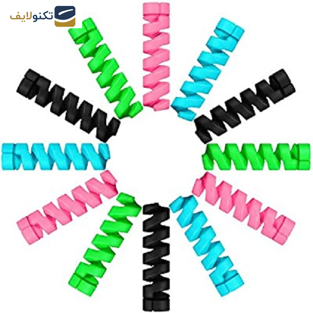 محافظ کابل شارژ مدل SFP-36 مجموعه 4 عددی محافظ کابل شارژ مدل SFP-36 مجموعه 4 عددی