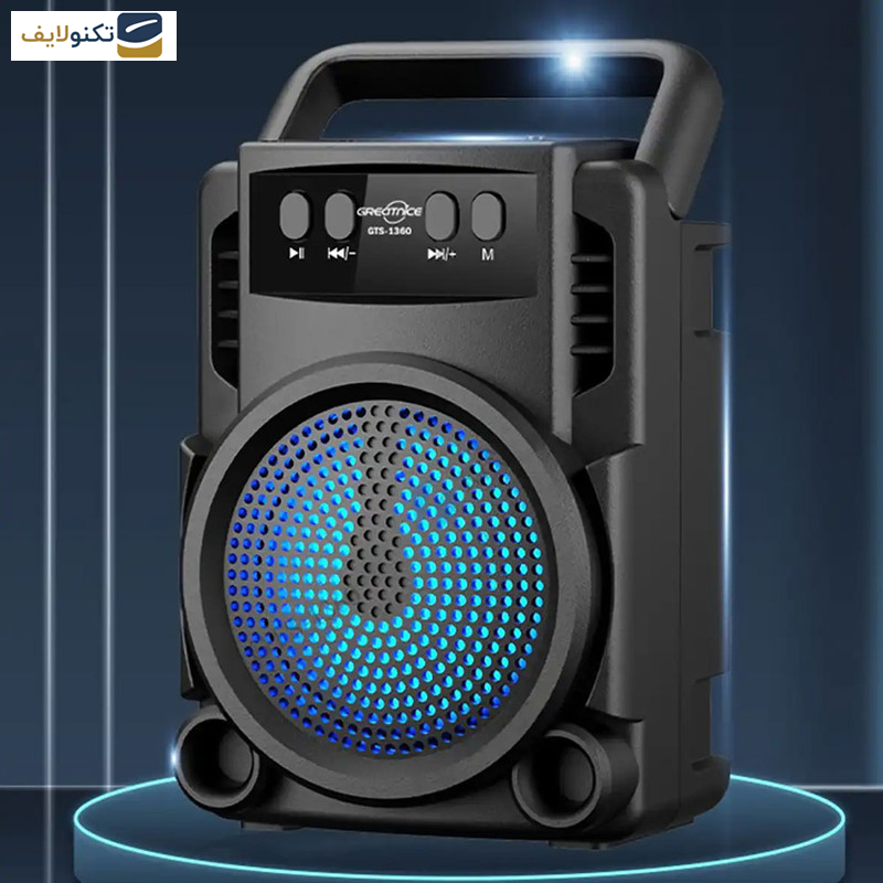 اسپیکر بلوتوثی مدل GTS-1360 اسپیکر بلوتوثی مدل GTS-1360