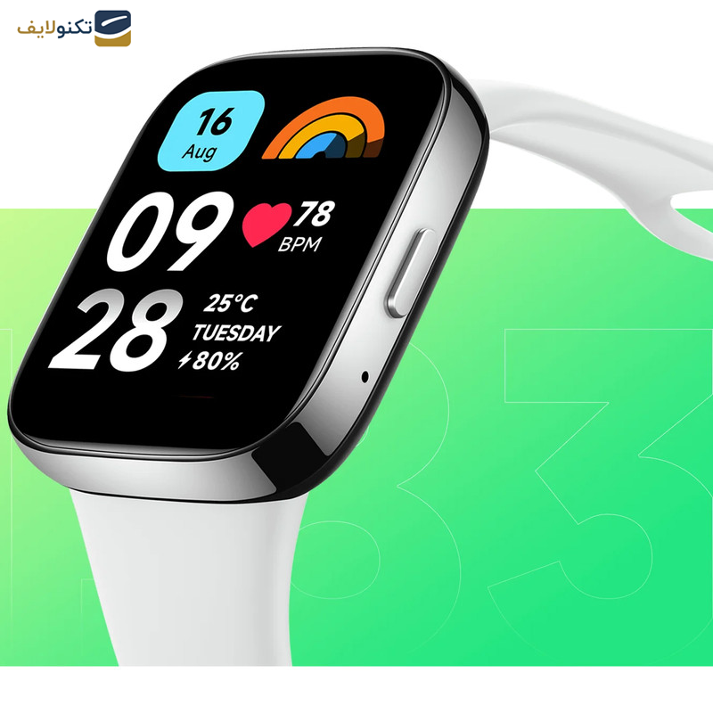 ساعت هوشمند شیائومی مدل Redmi Watch 3 Active - پک گلوبال ساعت هوشمند شیائومی مدل Redmi Watch 3 Active - پک گلوبال