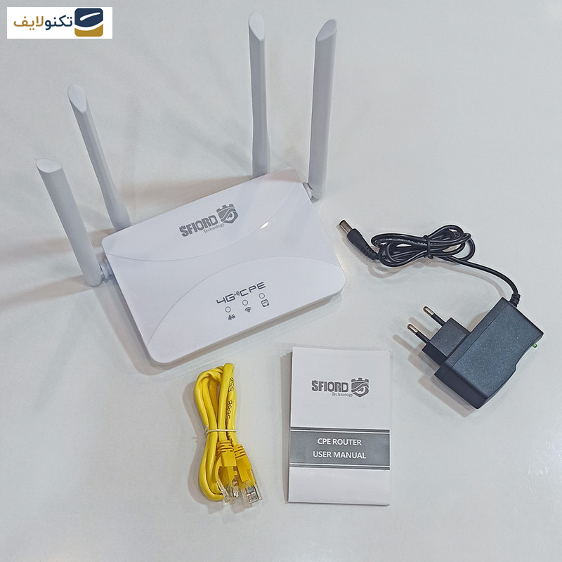 مودم 4G LTE اسفیورد مدل SM140 مودم 4G LTE اسفیورد مدل SM140