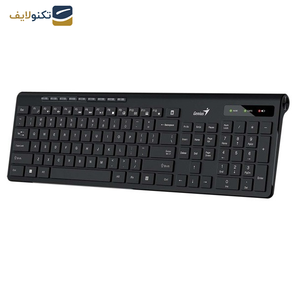 کیبورد بی سیم جنیوس مدل SLIM STAR 7230 کیبورد بی سیم جنیوس مدل SLIM STAR 7230