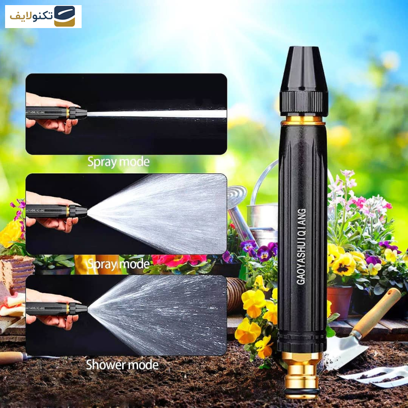 نازل کارواش مدل GAOYASHUIQIANG مجموعه 4 عددی نازل کارواش مدل GAOYASHUIQIANG مجموعه 4 عددی