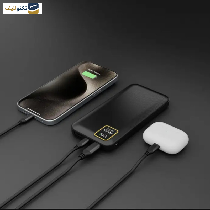 پاوربانک پرودو مدل PB22WPB10K ظرفیت 10000 میلی آمپر ساعت پاوربانک پرودو مدل PB22WPB10K ظرفیت 10000 میلی آمپر ساعت