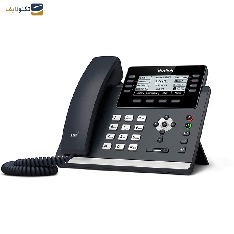 تلفن تحت شبکه یالینک مدل SIP T43U  تلفن تحت شبکه یالینک مدل SIP T43U
