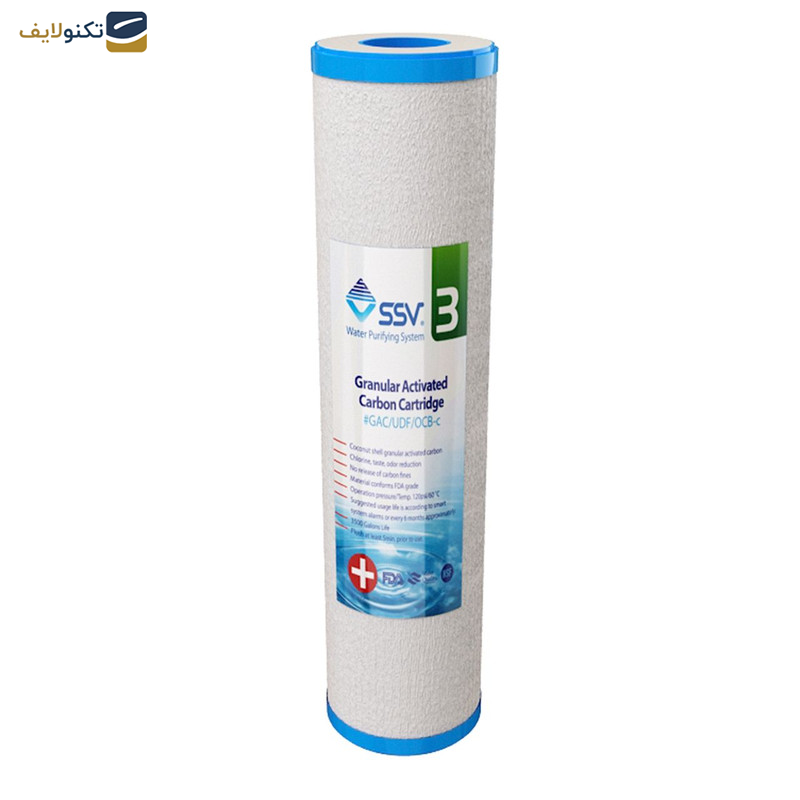 فیلتر تصفیه آب خانگی اس اس وی مدل Plus بسته 4 عددی فیلتر تصفیه آب خانگی اس اس وی مدل Plus بسته 4 عددی