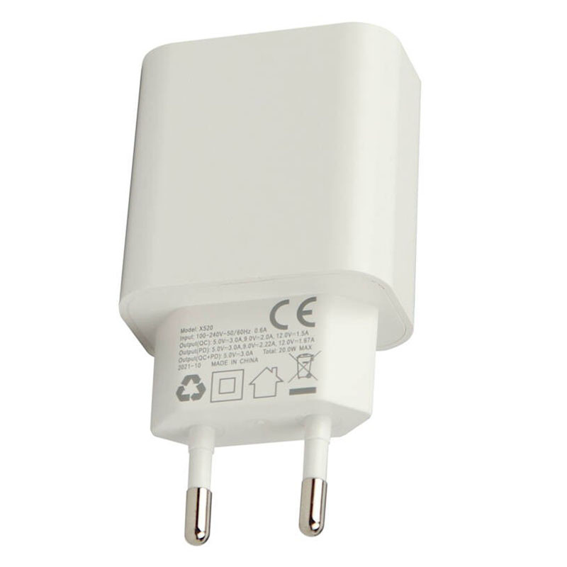 شارژر دیواری 20 وات ایکس-انرژی مدل x-520 شارژر دیواری 20 وات ایکس-انرژی مدل x-520