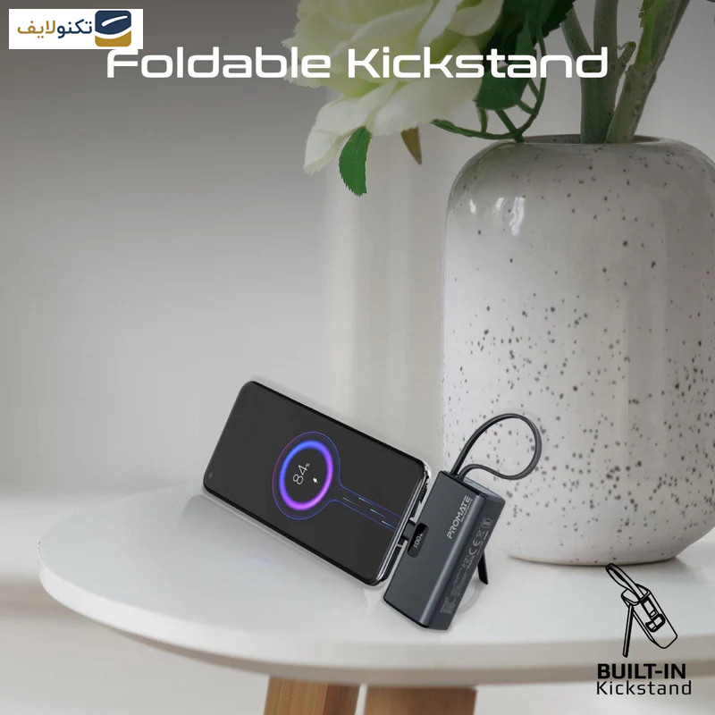 پاوربانک پرومیت مدل NANOPACK-5.BLK ظرفیت 5000 میلیآمپرساعت پاوربانک پرومیت مدل NANOPACK-5.BLK ظرفیت 5000 میلیآمپرساعت