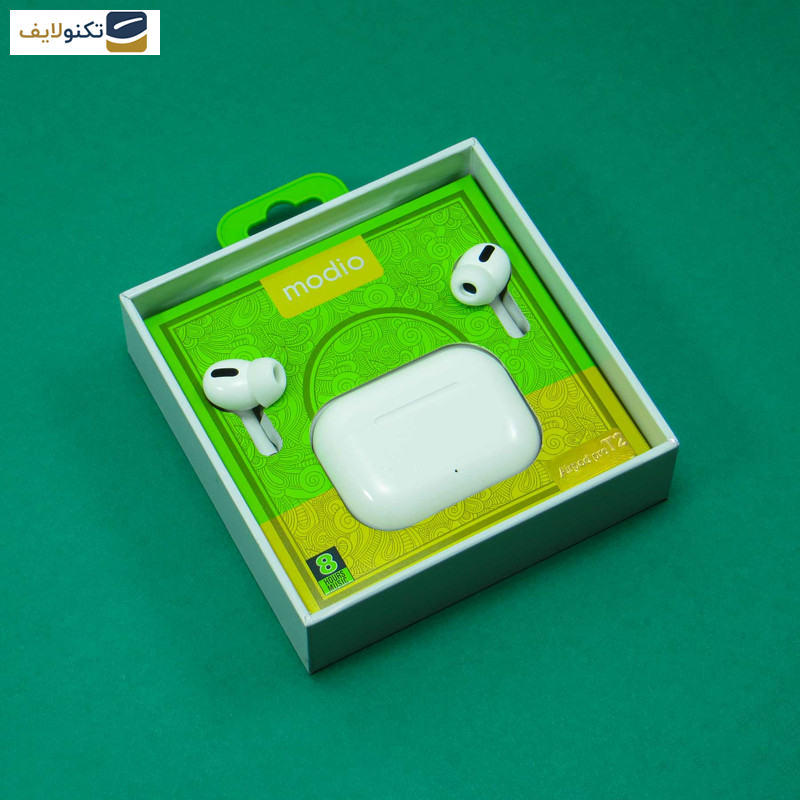 هدفون بلوتوثی مودیو مدل Airpod pro T2 هدفون بلوتوثی مودیو مدل Airpod pro T2