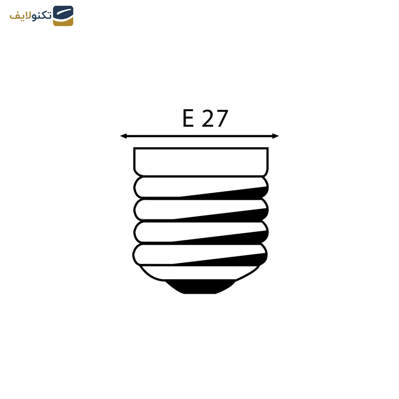 لامپ 30 وات شی کاریزما مدل ارسلان پایه E27 لامپ 30 وات شی کاریزما مدل ارسلان پایه E27