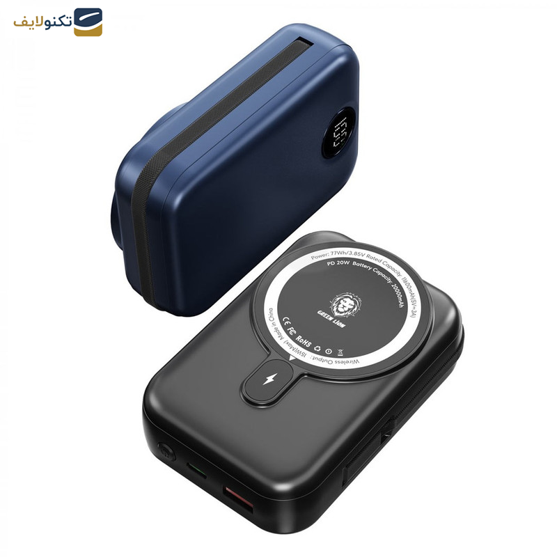 پاوربانک گرین لاین مدل Monaco 20000 میلی آمپر پاوربانک گرین لاین مدل Monaco 20000 میلی آمپر