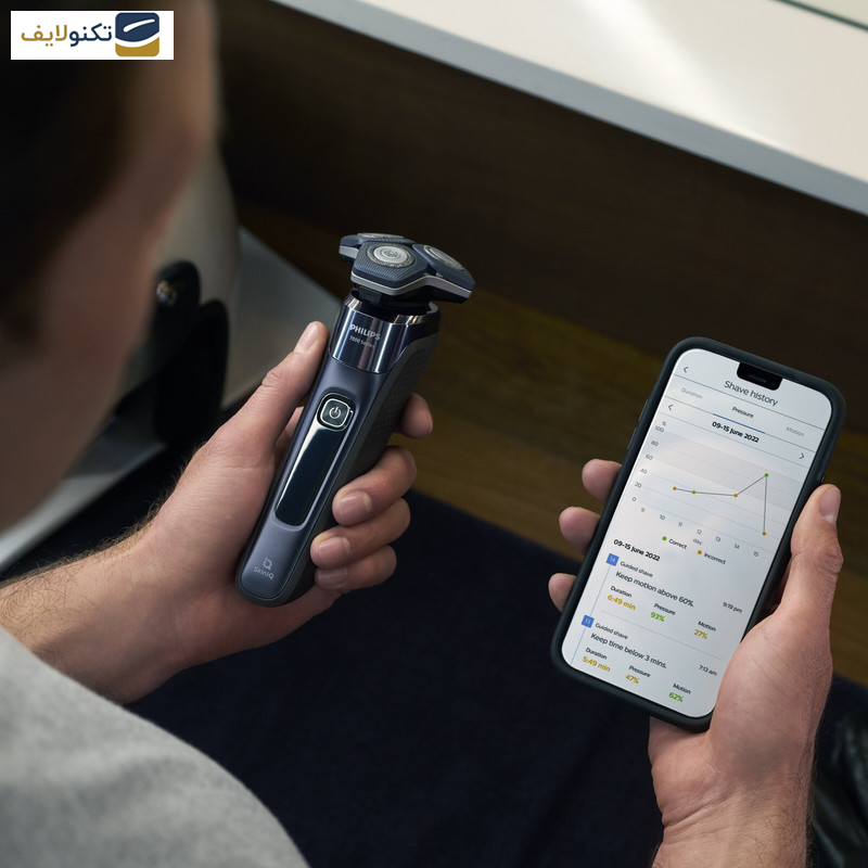 ماشین اصلاح موی صورت فیلیپس مدل S7885 ماشین اصلاح موی صورت فیلیپس مدل S7885