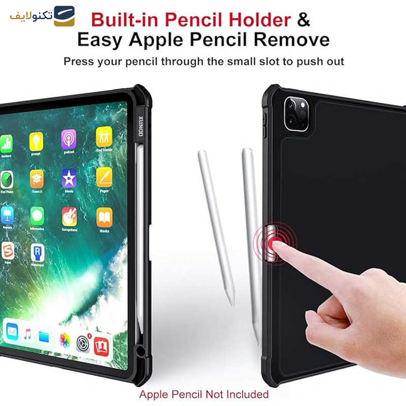 کیف کلاسوری اپیکوی مدل Xundd Leather مناسب برای تبلت اپل iPad Pro 11 2024 کیف کلاسوری اپیکوی مدل Xundd Leather مناسب برای تبلت اپل iPad Pro 11 2024