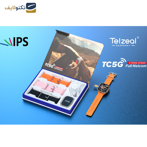 ساعت هوشمند تلزیل مدل TC5G ساعت هوشمند تلزیل مدل TC5G