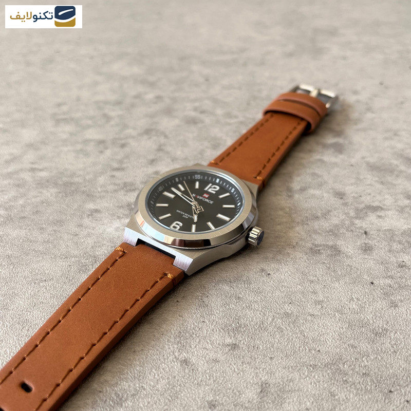 ساعت مچی عقربهای مردانه نیوی فورس مدل  NF9233 SBBN ساعت مچی عقربهای مردانه نیوی فورس مدل  NF9233 SBBN