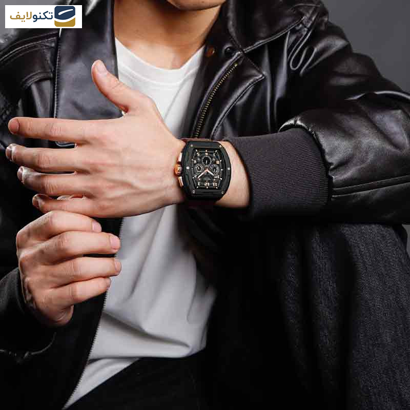 ساعت مچی عقربهای مردانه نیوی فورس مدل NF8053 BRBK ساعت مچی عقربهای مردانه نیوی فورس مدل NF8053 BRBK