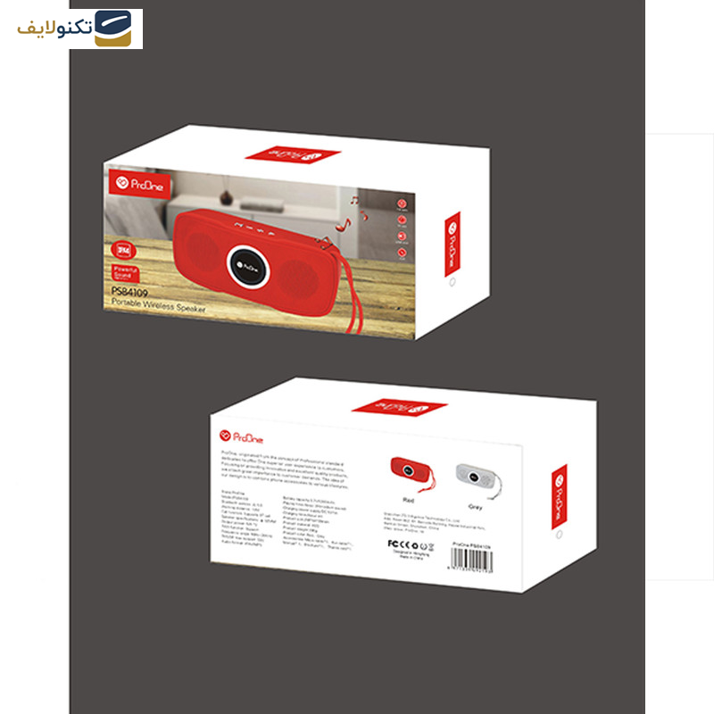 اسپیکر بلوتوثی قابل حمل پرووان مدل PSB4109 اسپیکر بلوتوثی قابل حمل پرووان مدل PSB4109