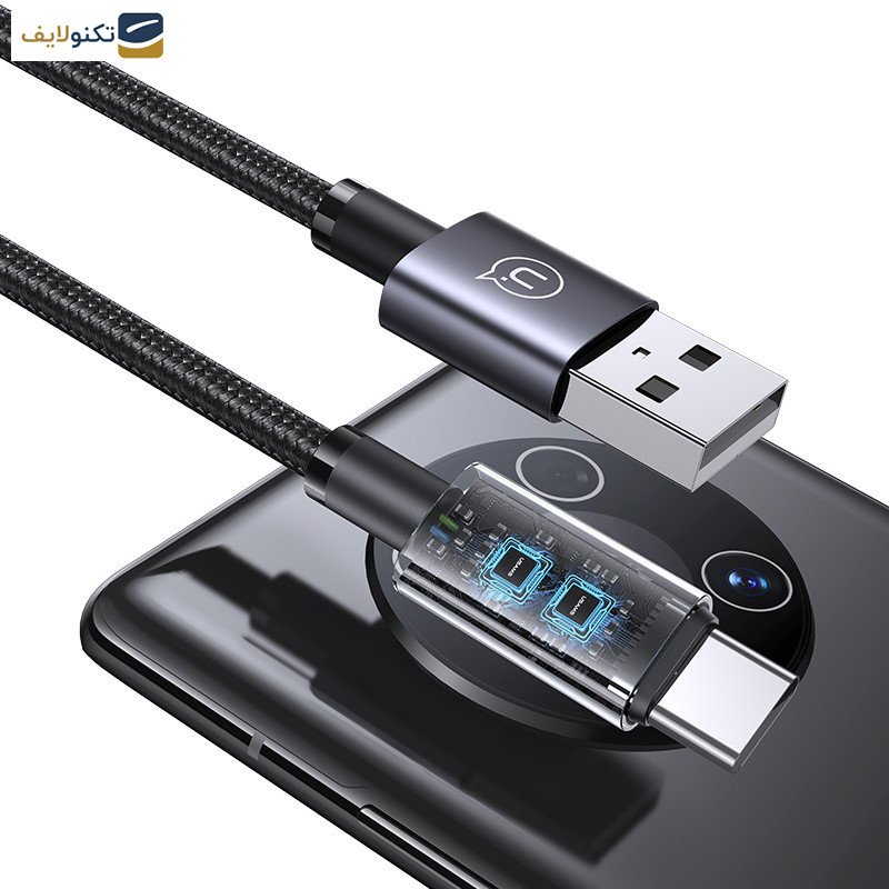 کابل تبدیل Usb به Usb-c یوسمز مدل SJ663 طول 1.2 متر کابل تبدیل Usb به Usb-c یوسمز مدل SJ663 طول 1.2 متر