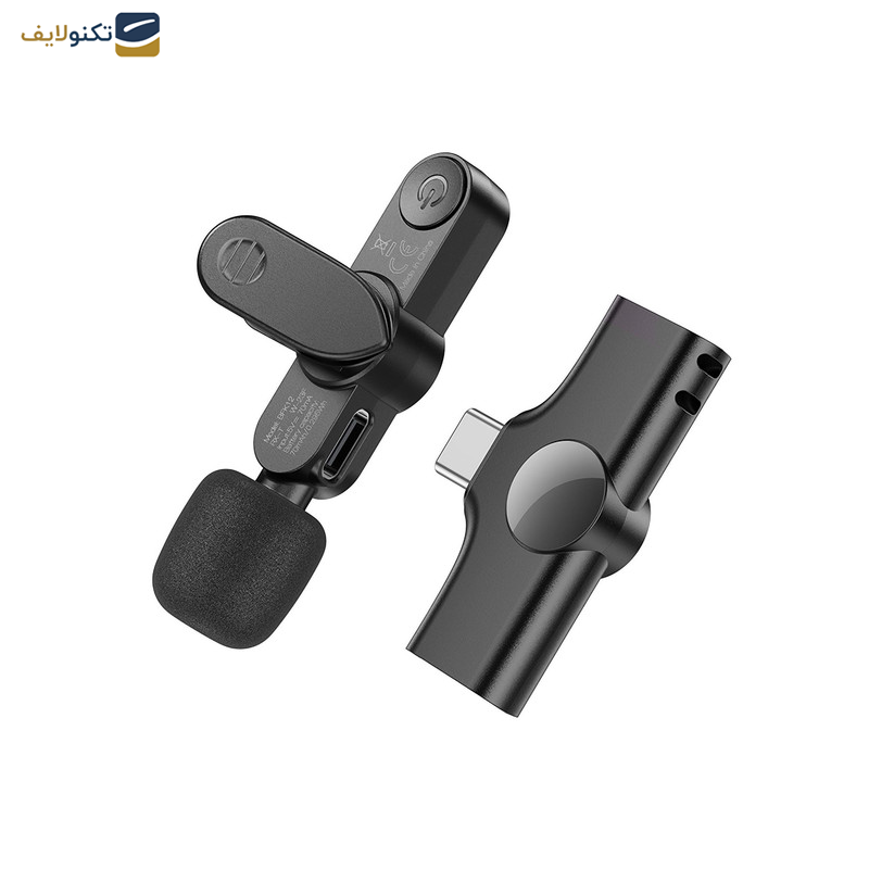 میکروفن یقه ای بروفون مدل BFK12 FOR TYPE-C میکروفن یقه ای بروفون مدل BFK12 FOR TYPE-C