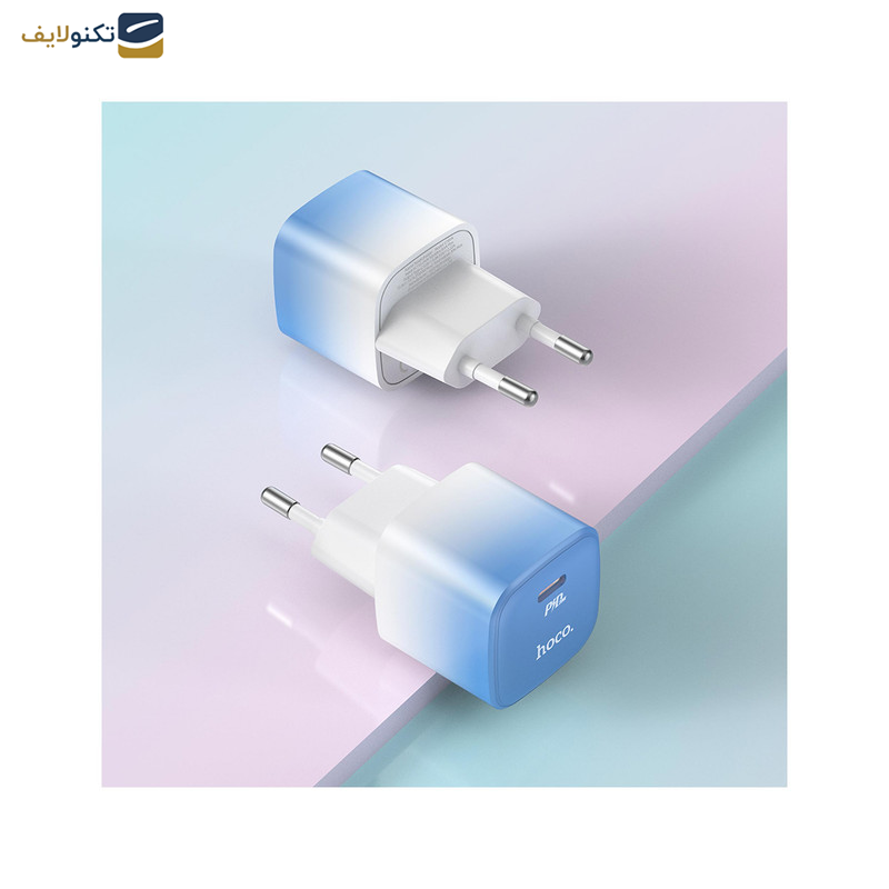 شارژر دیواری 20 وات هوکو مدل C101A USB PD شارژر دیواری 20 وات هوکو مدل C101A USB PD