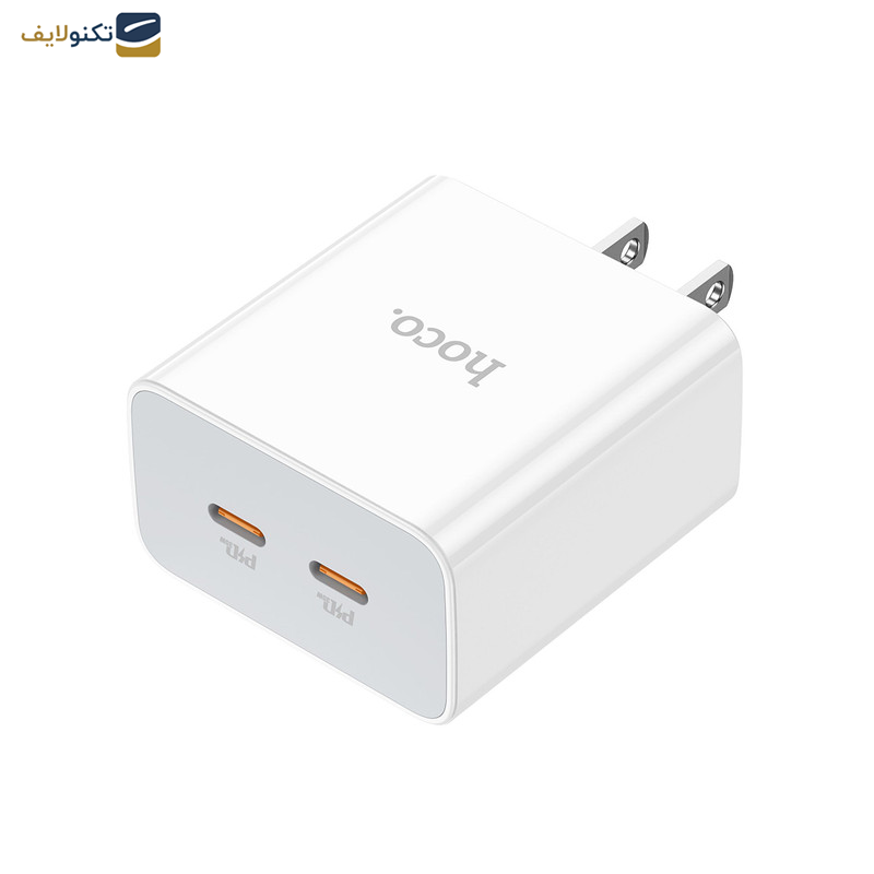 شارژر دیواری 35 وات هوکو مدل C108 USB PD  شارژر دیواری 35 وات هوکو مدل C108 USB PD