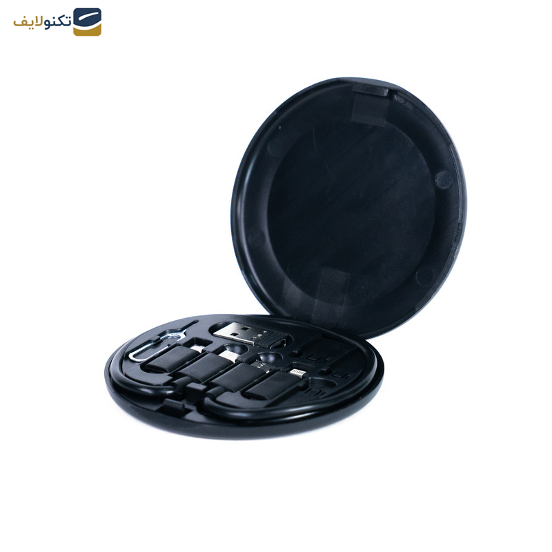 کابل تبدیل USB-C به USB-C / لایتنینگ / USB / micro-USB فوربری مدل RC190 طول 0.23 متر کابل تبدیل USB-C به USB-C / لایتنینگ / USB / micro-USB فوربری مدل RC190 طول 0.23 متر