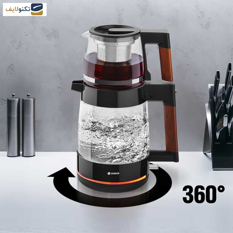 چای ساز اسنوا مدل  STM-GS1650BK چای ساز اسنوا مدل  STM-GS1650BK
