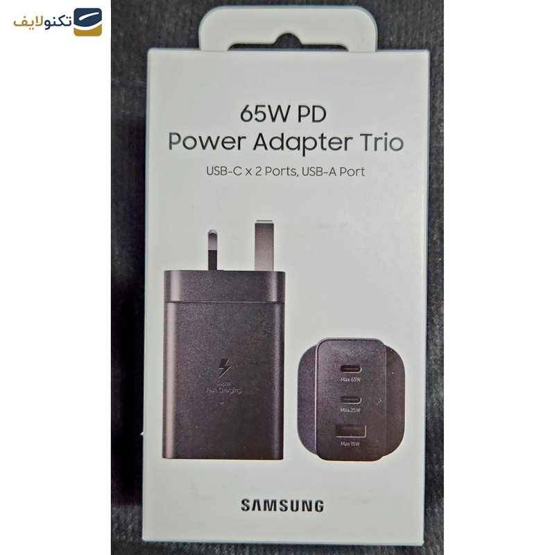 شارژر دیواری سامسونگ مدل EP-T6530 شارژر دیواری سامسونگ مدل EP-T6530