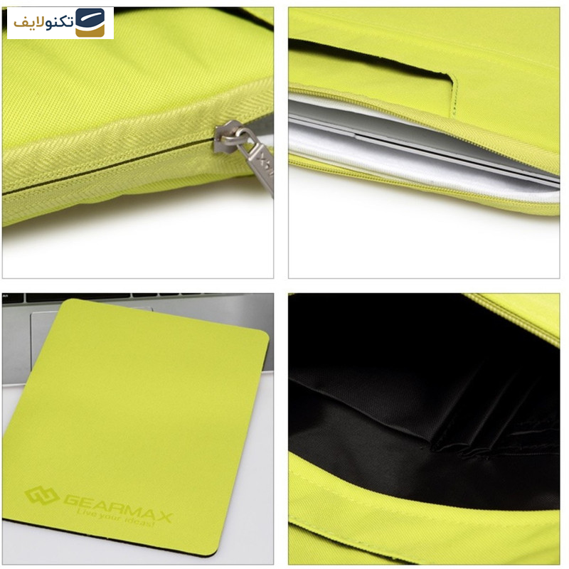 کیف لپ تاپ ویوو مدل Campus Slim Case GM3910 مناسب برای لپ تاپ سایز 15.4 اینچی به همراه کیف لوازم جانبی  کیف لپ تاپ ویوو مدل Campus Slim Case GM3910 مناسب برای لپ تاپ سایز 15.4 اینچی به همراه کیف لوازم جانبی