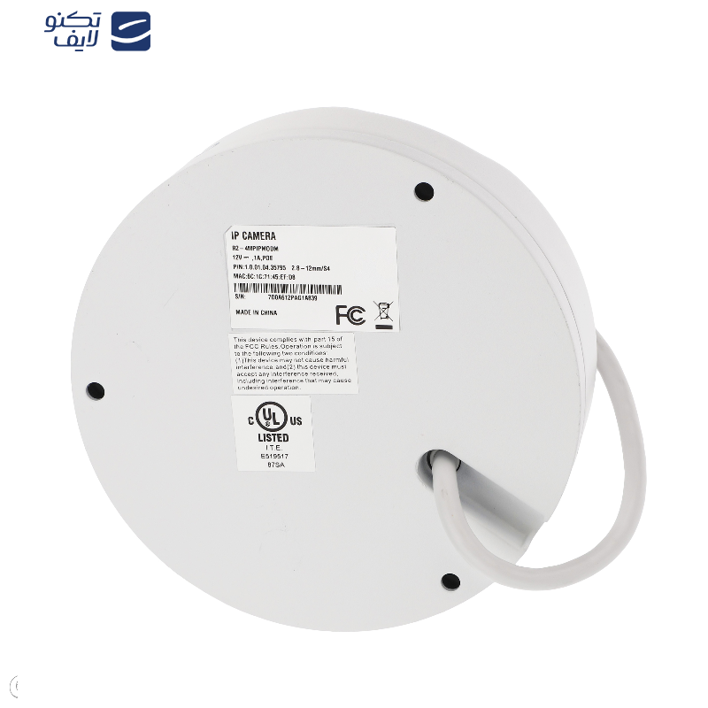 دوربین مداربسته تحت شبکه کپچر مدل R2-4MPIPMODM دوربین مداربسته تحت شبکه کپچر مدل R2-4MPIPMODM