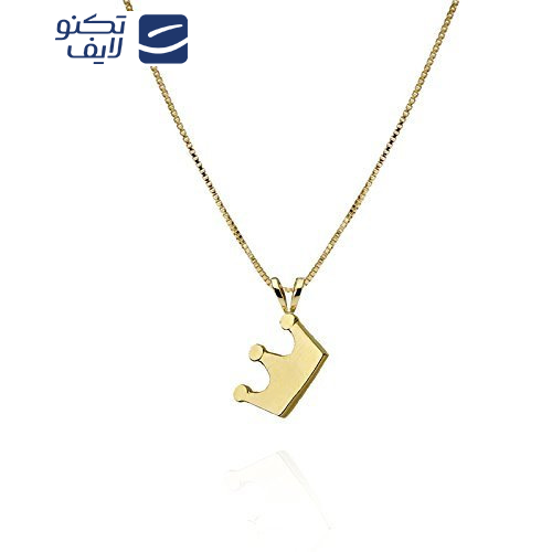 گردنبند طلا  تاج 18 عیار گردنبند طلا  تاج 18 عیار