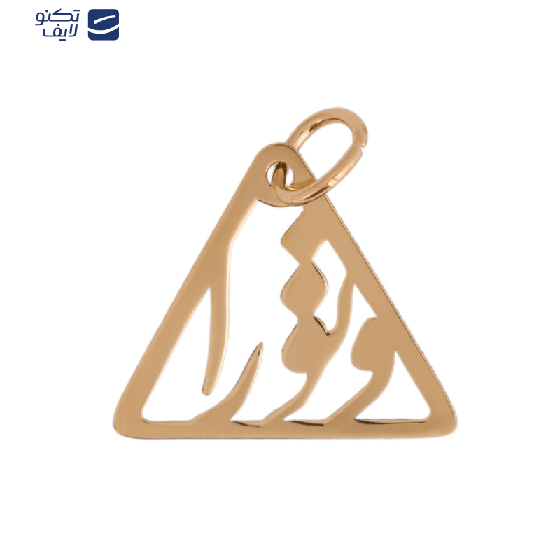 پلاک طرح و تو را طلا 18 عیار پلاک طرح و تو را طلا 18 عیار