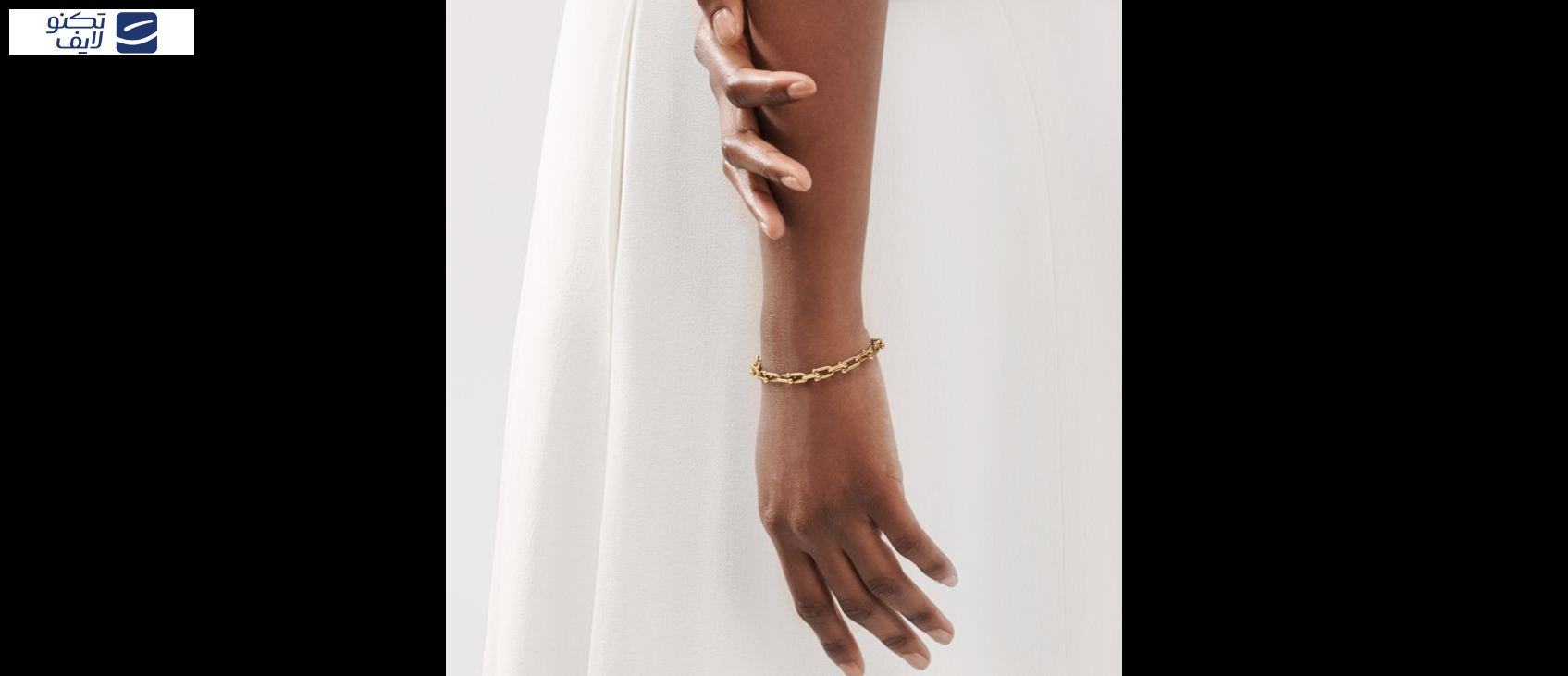 دستبند زنجیری تیفانی سایز متوسط دستبند زنجیری تیفانی سایز متوسط