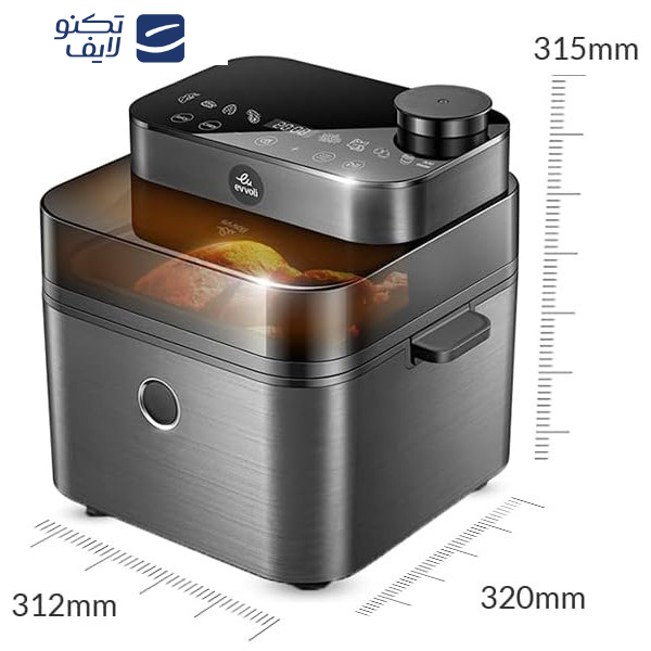 سرخ کن بدون روغن ایوولی مدل AF8008D سرخ کن بدون روغن ایوولی مدل AF8008D