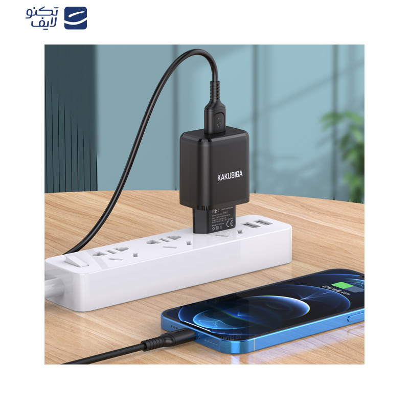 شارژر دیواری 18 وات کاکوسیگا مدل KSC-916  شارژر دیواری 18 وات کاکوسیگا مدل KSC-916