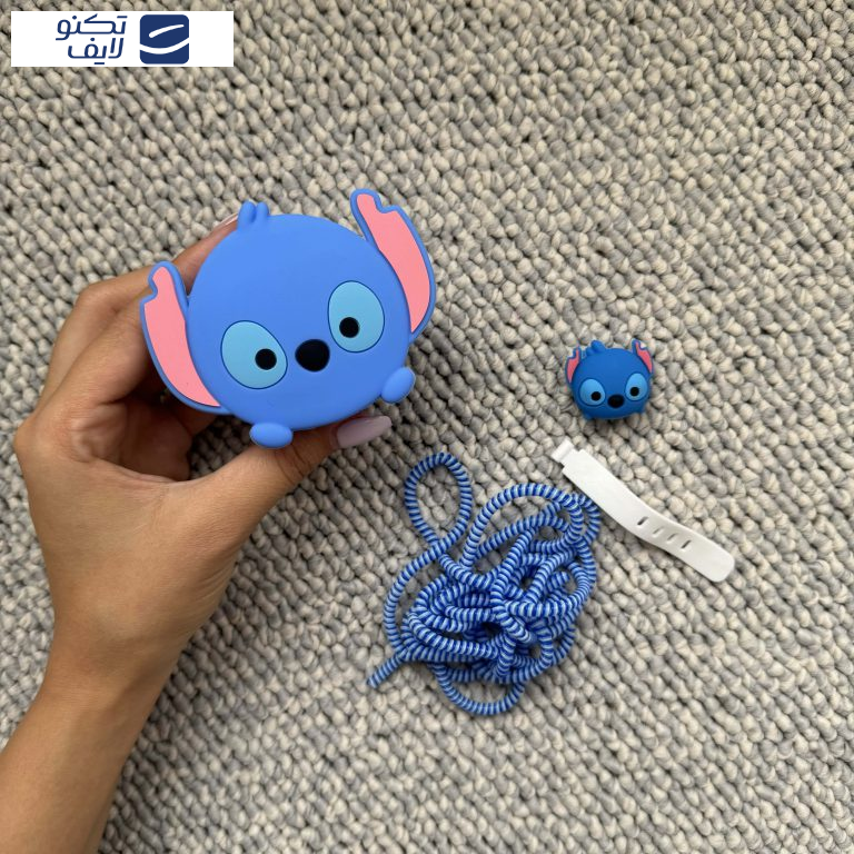 کاور شارژر دیواری اپیکوی مدل Stitch به همراه محافظ کابل کاور شارژر دیواری اپیکوی مدل Stitch به همراه محافظ کابل