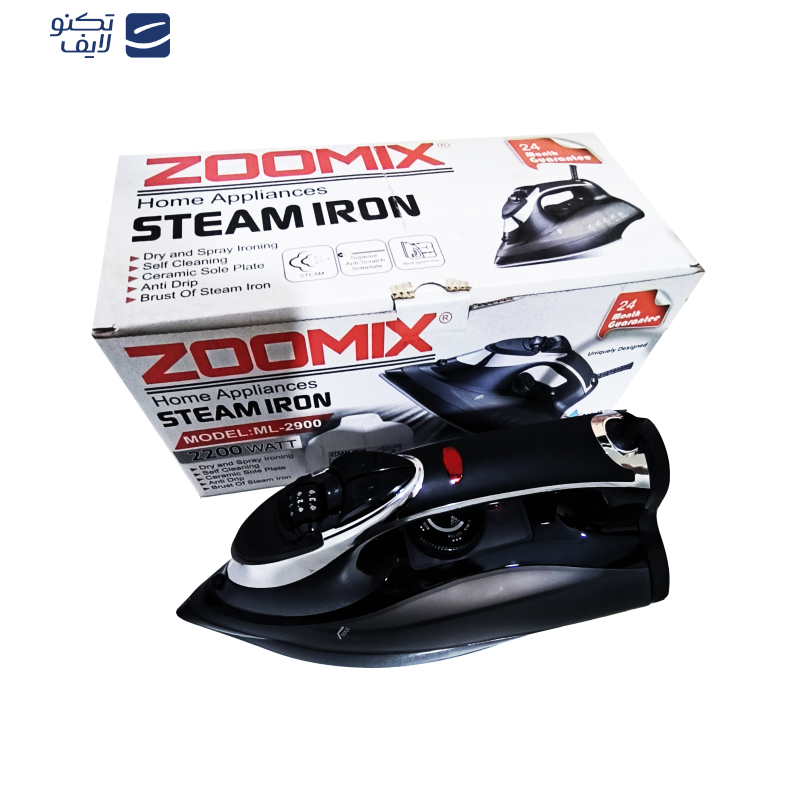 اتو بخار زومیکس مدل ML-2900  اتو بخار زومیکس مدل ML-2900