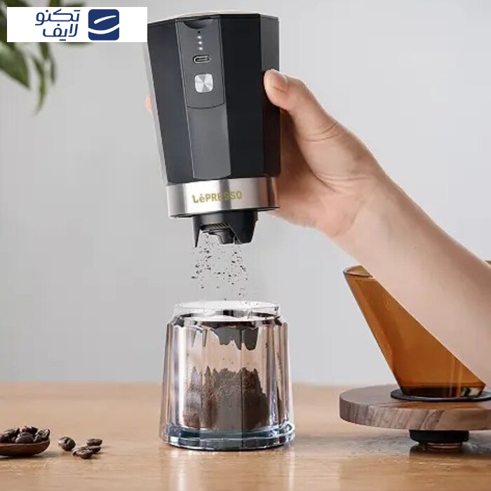 آسیاب قهوه لپرسو مدل Cordless Electric Conical Burr Grinder LPRCGR آسیاب قهوه لپرسو مدل Cordless Electric Conical Burr Grinder LPRCGR
