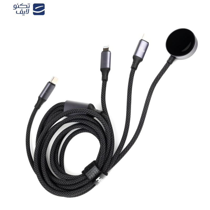 کابل تبدیل USB-C به لایتنینگ / USB-C / WIRELESS هیسکا مدل LX-31 طول 1.2 متر کابل تبدیل USB-C به لایتنینگ / USB-C / WIRELESS هیسکا مدل LX-31 طول 1.2 متر