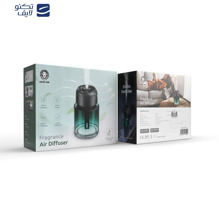 خوشبوکننده هوا گرین لاین مدل GNFRAIRDIFRGN حجم 160 میلی لیتر خوشبوکننده هوا گرین لاین مدل GNFRAIRDIFRGN حجم 160 میلی لیتر